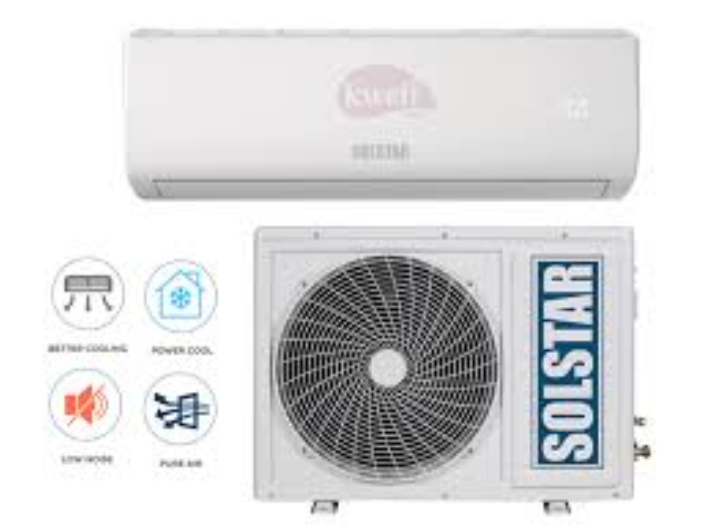 SOLSTAR ASI/ASU18TGESS-18KBTU with Piping Kit
